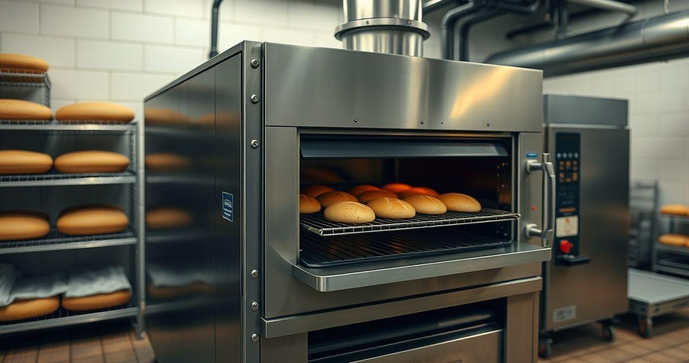 Forno de assar pão industrial é a chave para otimizar sua produção e garantir qualidade Forno de assar pão industrial é a chave para otimizar sua produção e garantir qualidade