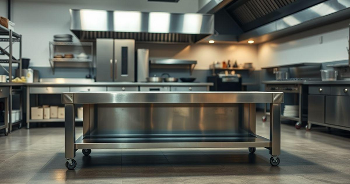 Mesa de inox industrial 2 metros: a escolha ideal para sua cozinha profissional Mesa de inox industrial 2 metros: a escolha ideal para sua cozinha profissional