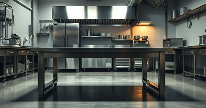 Mesa de Inox Industrial de 2 Metros: A Solução Perfeita para Seu Negócio Mesa de Inox Industrial de 2 Metros: A Solução Perfeita para Seu Negócio