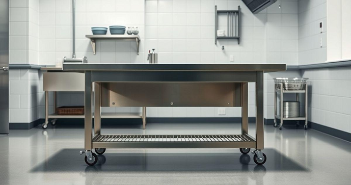 Mesa de inox para açougue ideal: como escolher a melhor opção para seu negócio