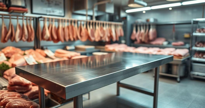 Mesa em Inox para Açougue: Higiene, Durabilidade e Desempenho Mesa em Inox para Açougue: Higiene, Durabilidade e Desempenho