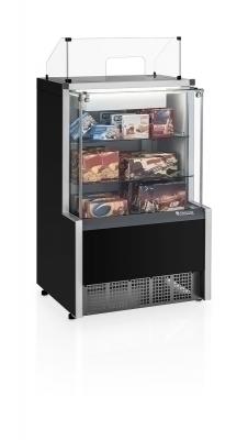 VITRINE CAIXA AURORA 0,75M COM GAVETEIRO PR