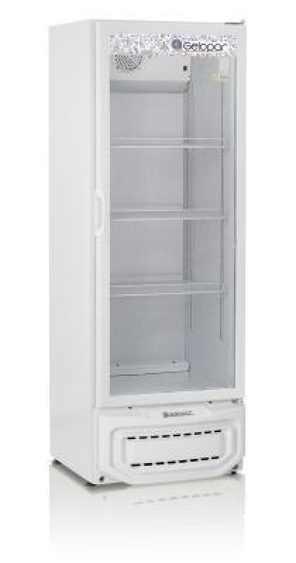 Freezer vertical vidro
